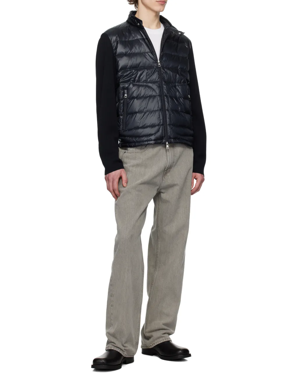 Moncler Tricot Padded Cardigan