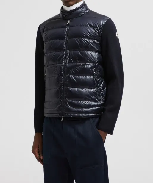 Moncler Tricot Padded Cardigan