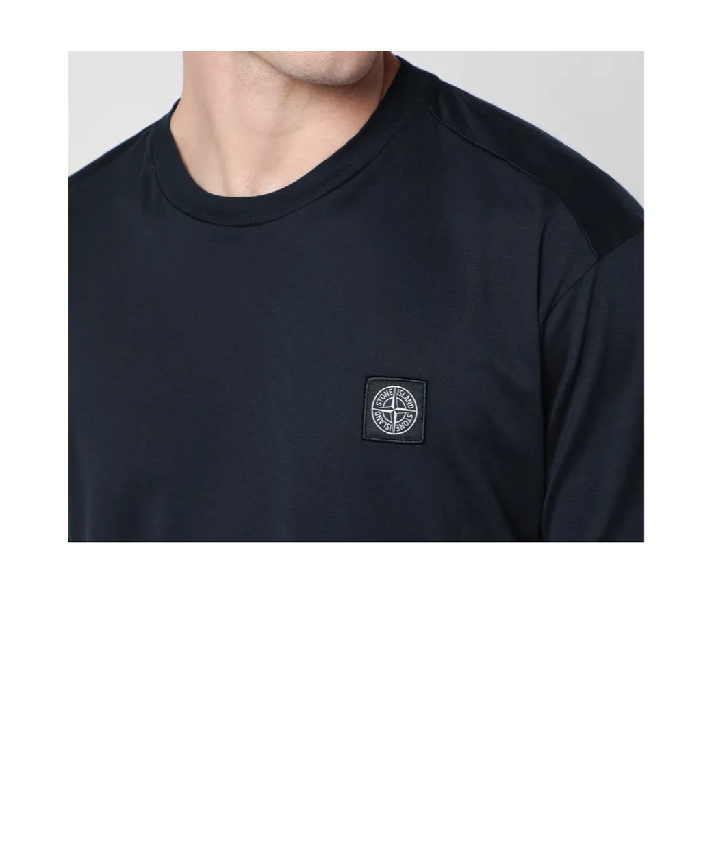 Stone Island Compass-Motif Crewneck T-Shirt