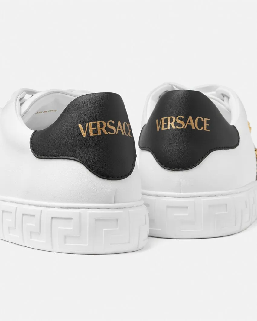 Versace Greca Lace-Up Sneakers