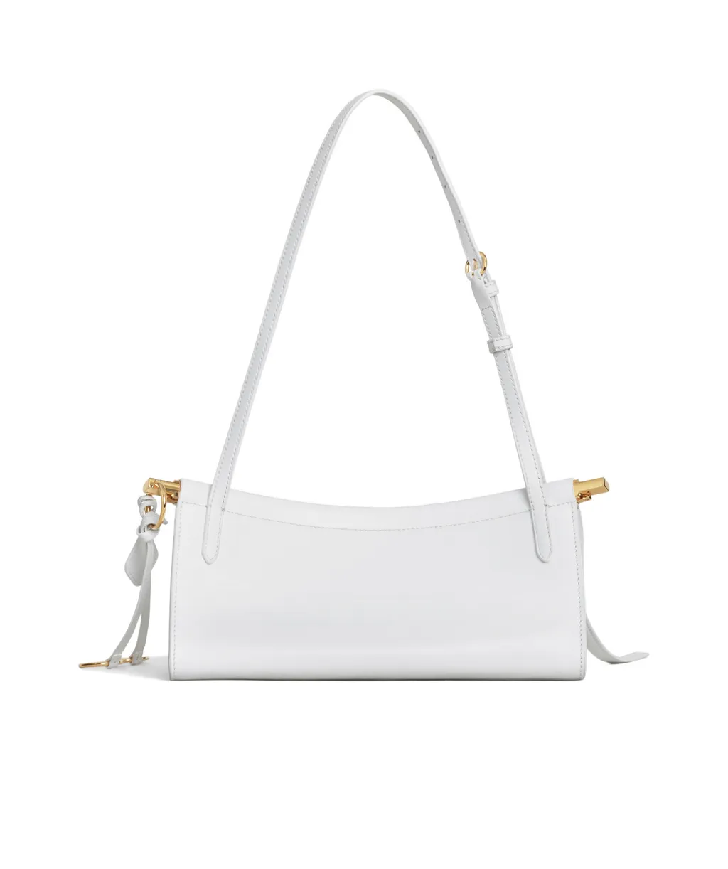 AlaÏA Logo Stamp Small East West Shoulder Bag