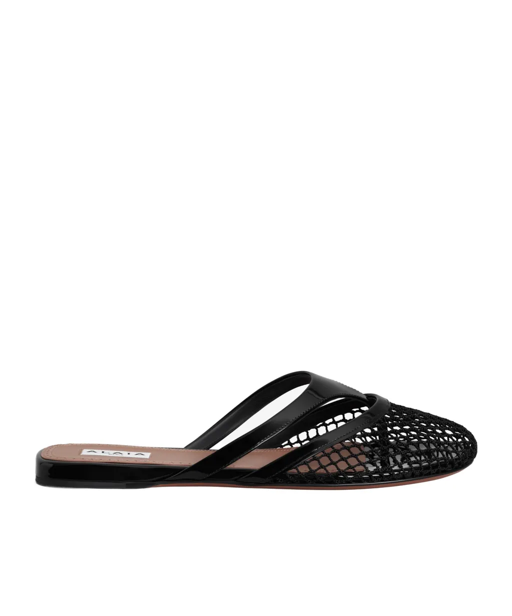 AlaÏA Infradito Flat Mules