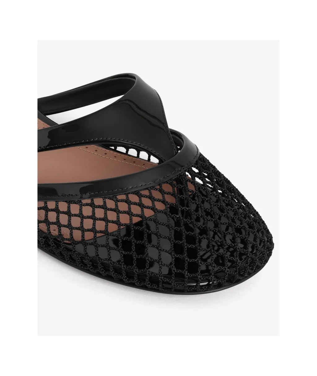 AlaÏA Infradito Flat Mules