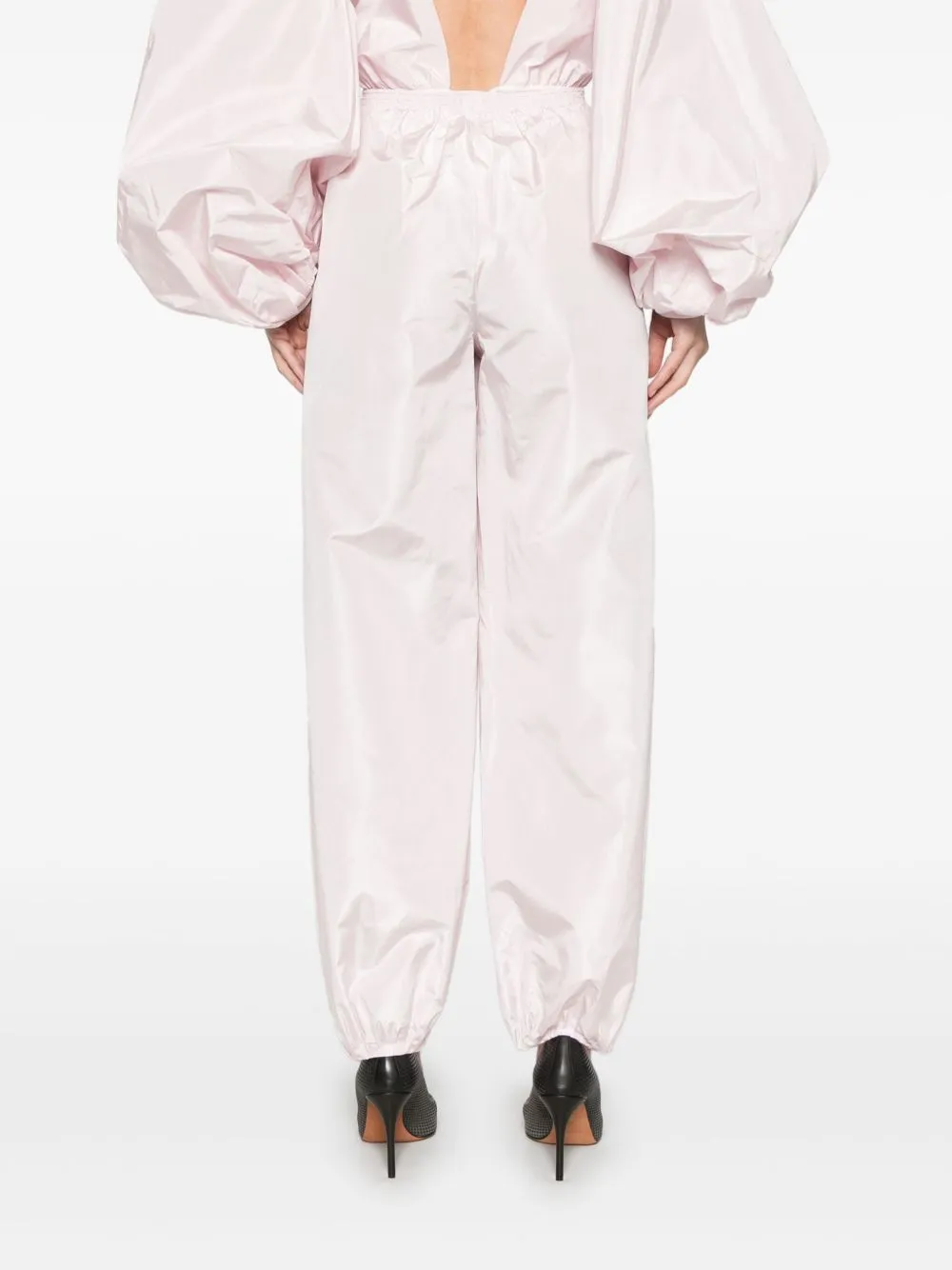Elastic Waist Casual Pants