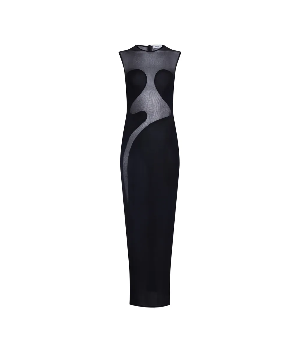 AlaÏA Knit Molded Bodycon Dress