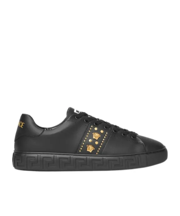 Versace Greca Lace-Up Sneakers