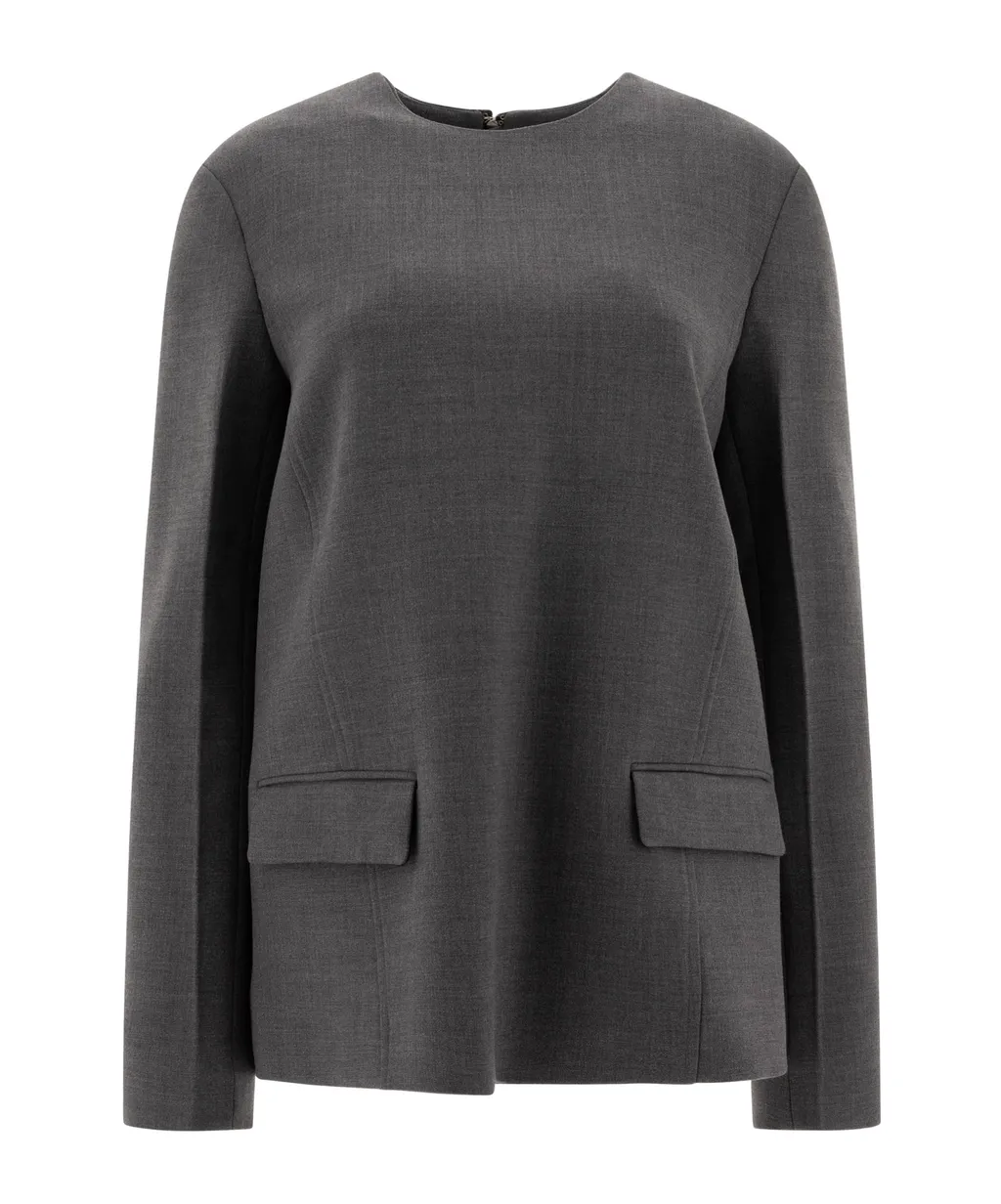 TotÊMe Long Sleeved Zipped Blouse