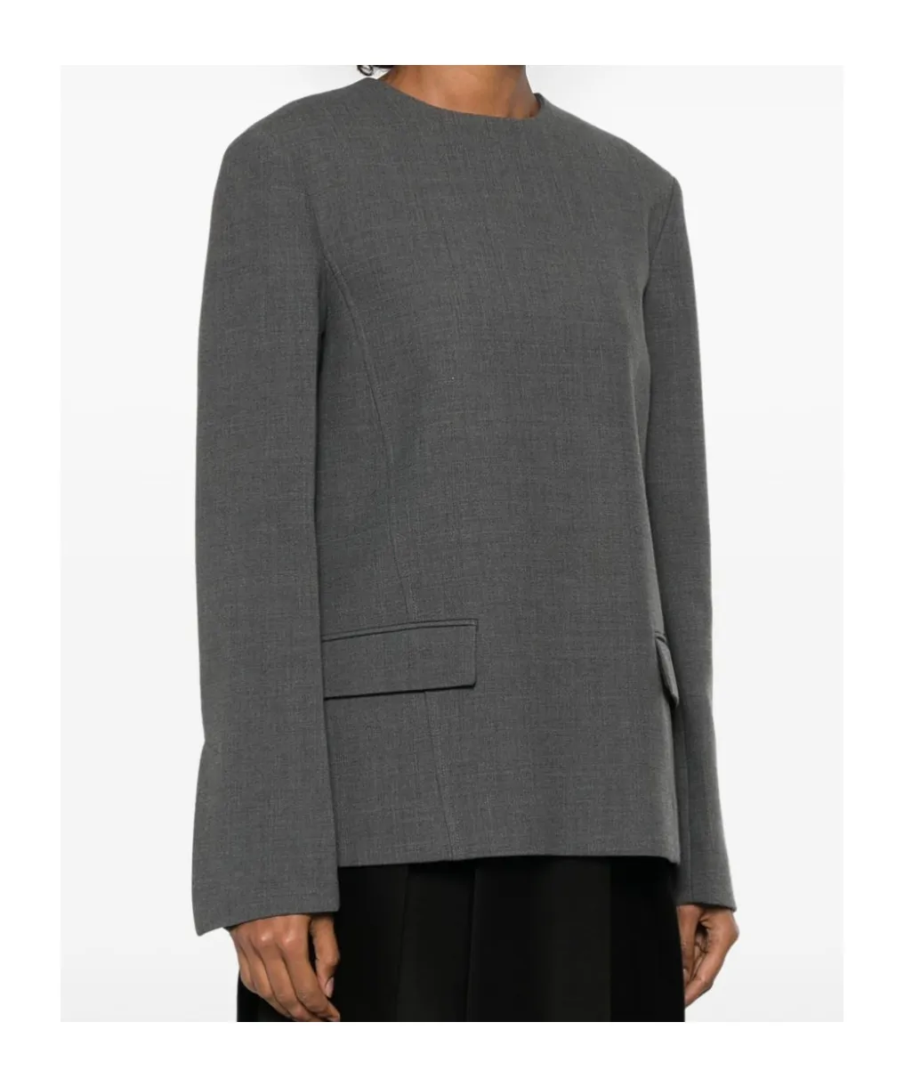 TotÊMe Long Sleeved Zipped Blouse