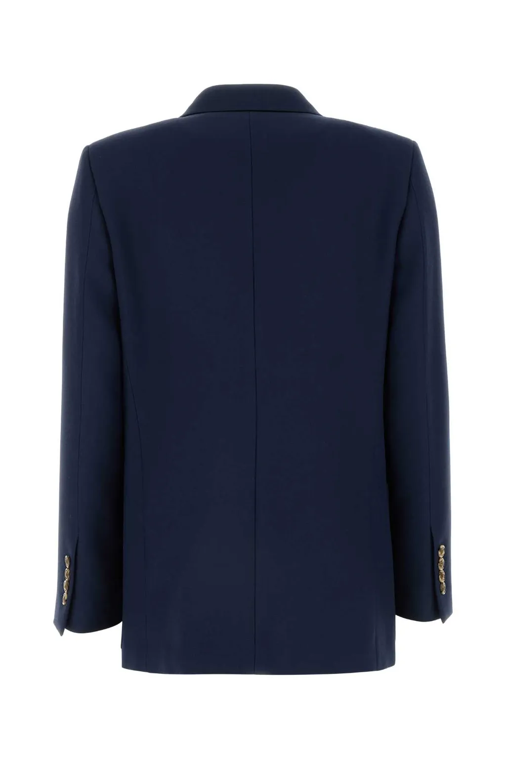 Valentino Double-Breasted Straight Hem Blazer