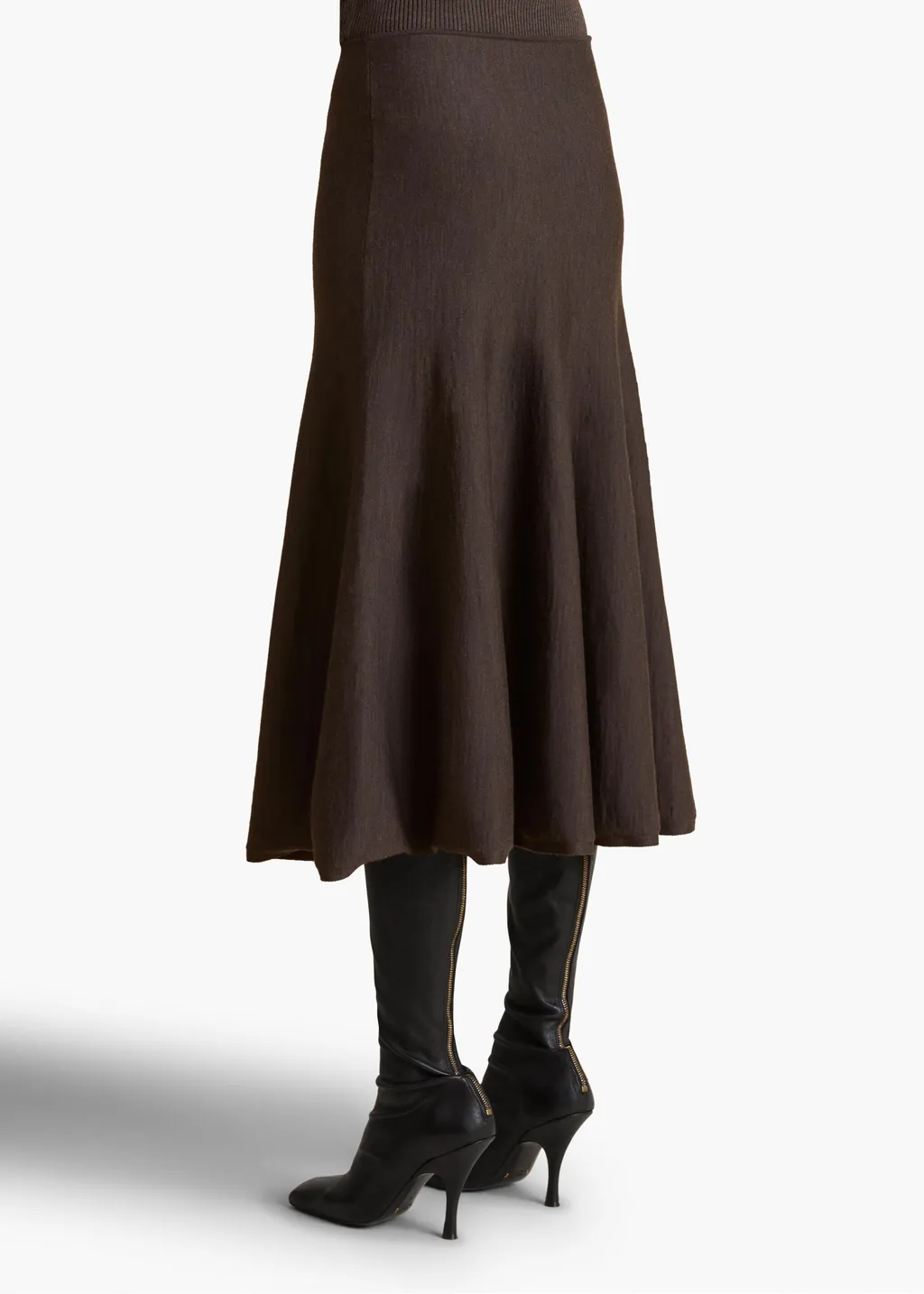 Khaite Mayu Knitted Skirt