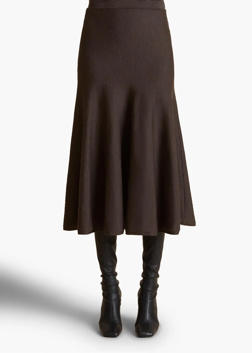 Khaite Mayu Knitted Skirt