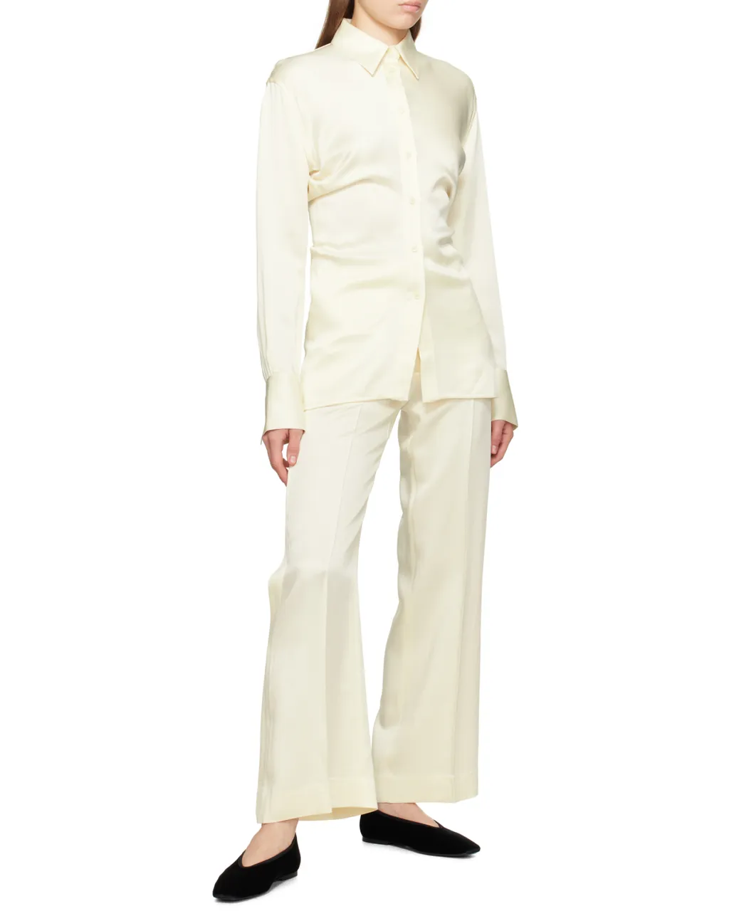 Crepe De Chine Trousers