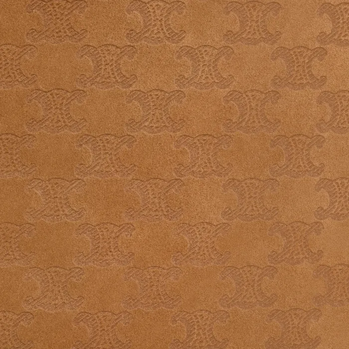 Bucket In Suede Calfskin With Triomphe All Over
