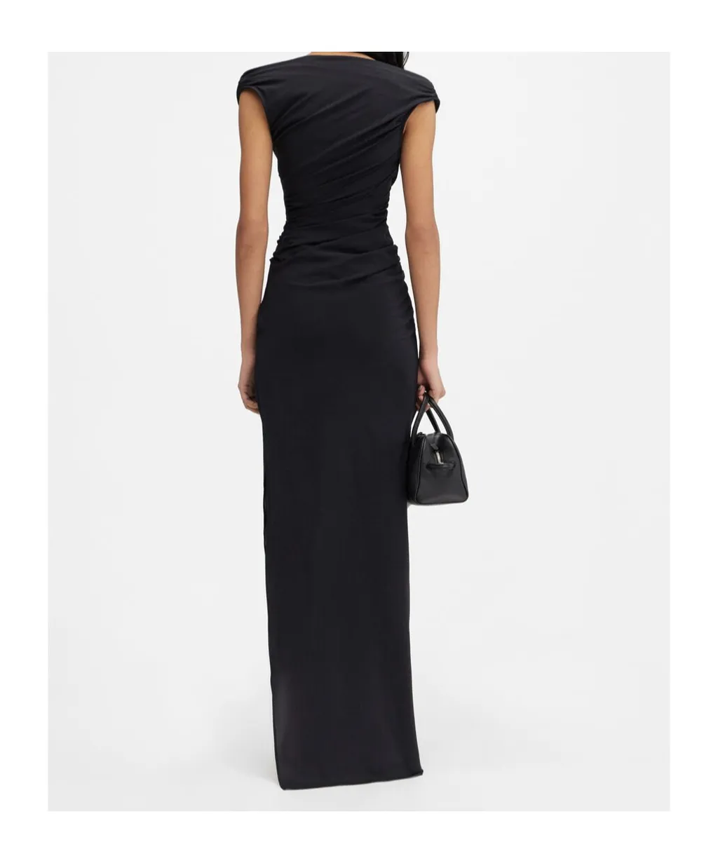 Jacquemus Ruched La Robe Rita Longue Gown