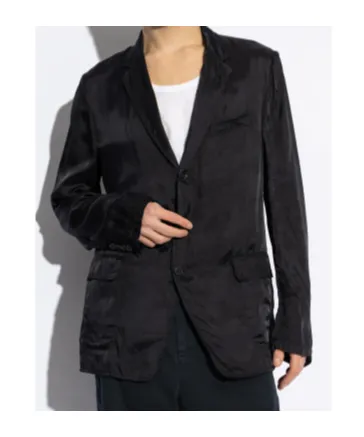 Dries Van Noten Single-Breasted Tailored Blazer