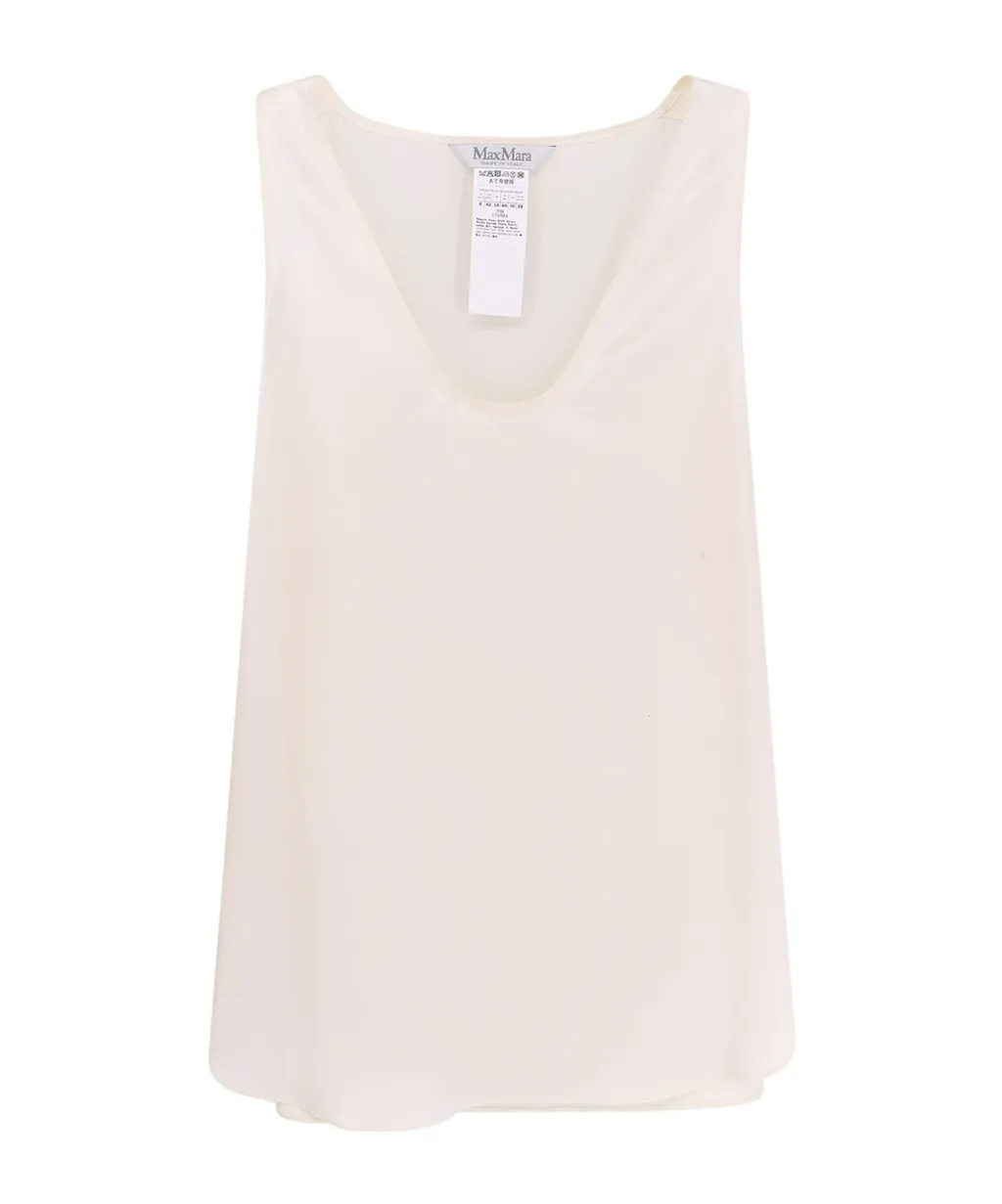 Max Mara Filly Sleevelvess Top