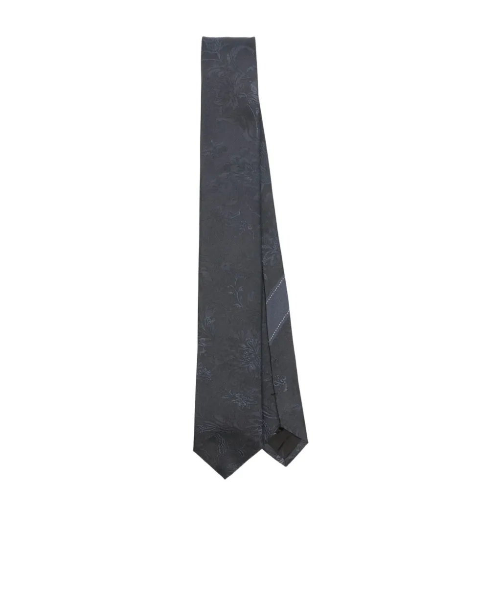 Dries Van Noten Embroidered Tie