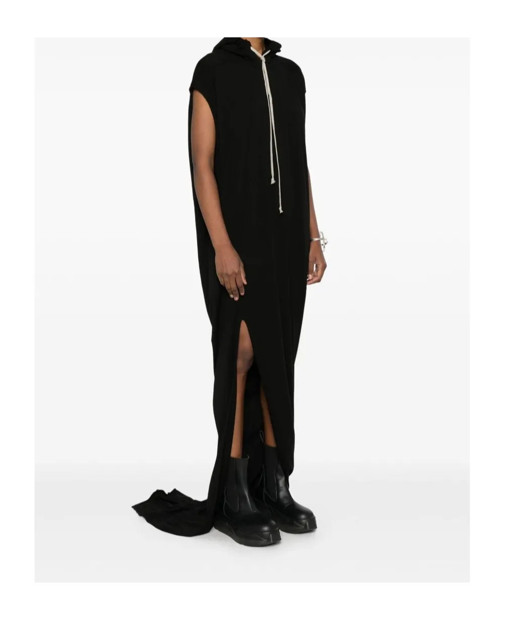 Rick Owens Drkshdw Edfu T Drawstring Maxi Dress