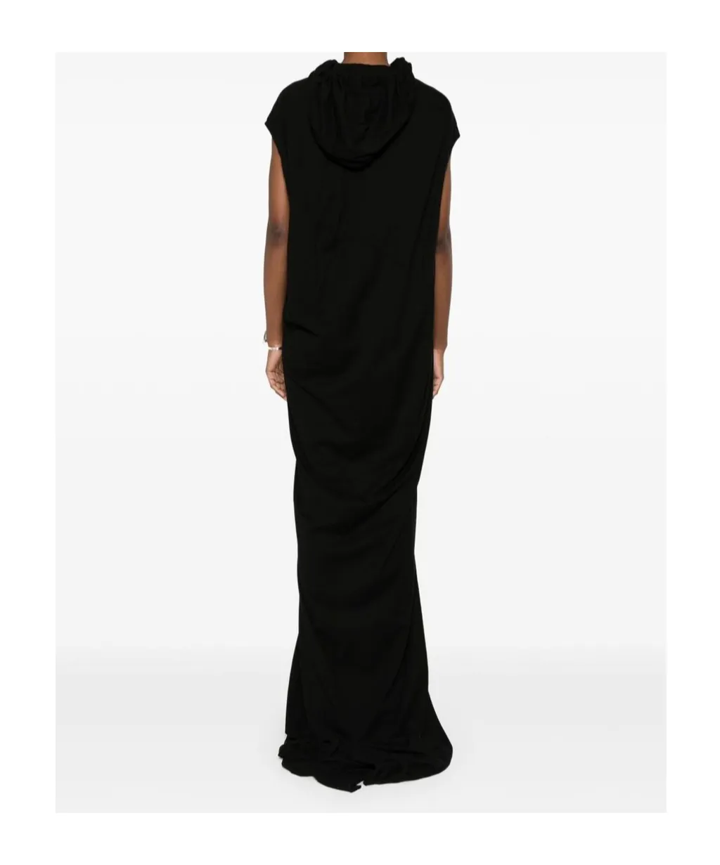 Rick Owens Drkshdw Edfu T Drawstring Maxi Dress