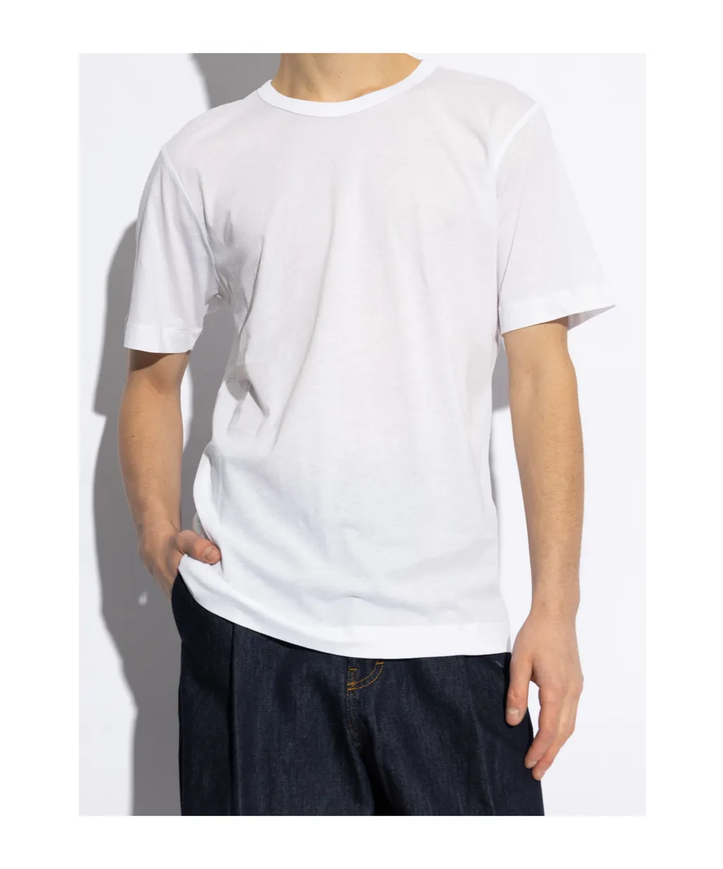 Open-Necked Black Shirt