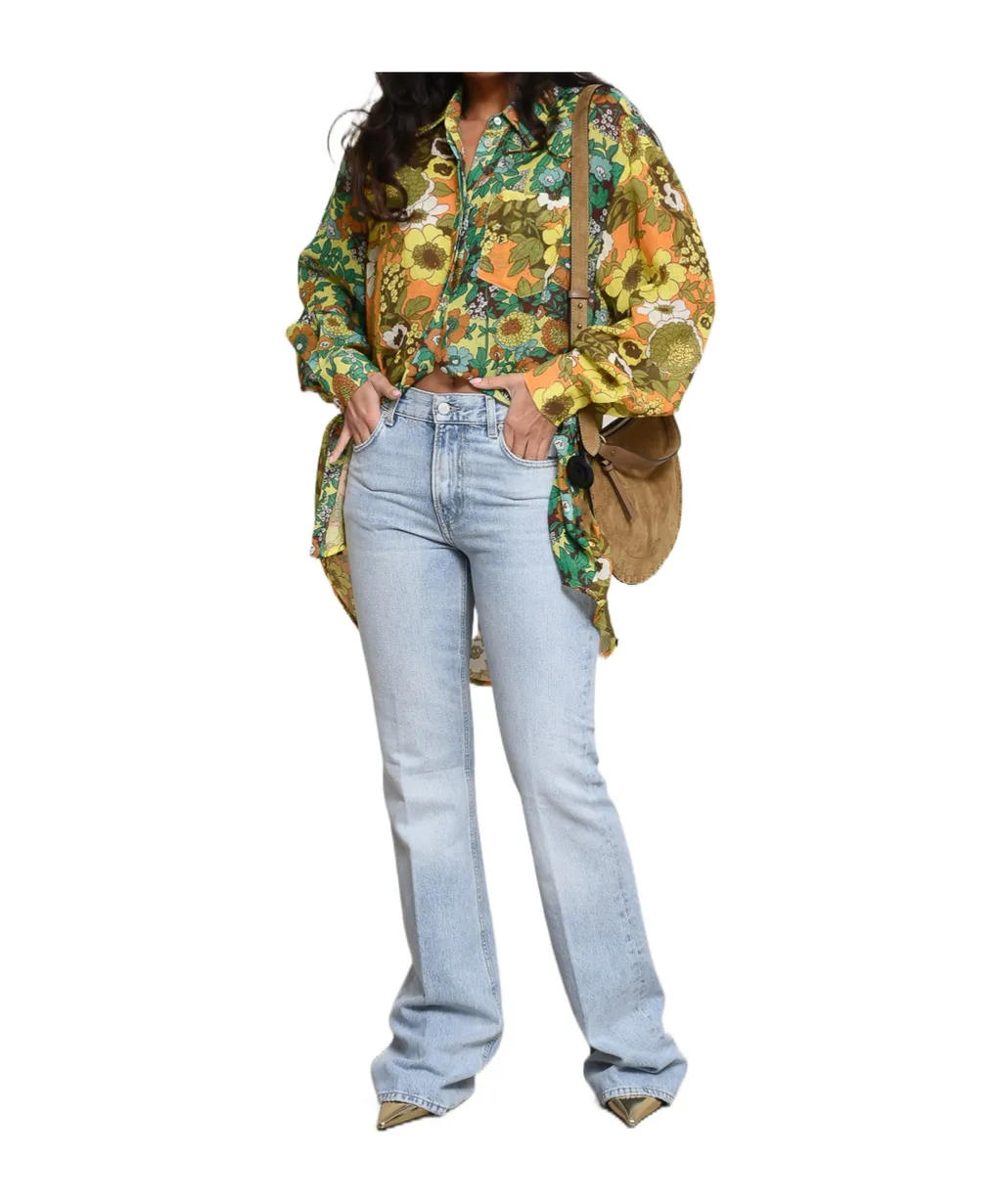 Haikure Flora Flare Jeans