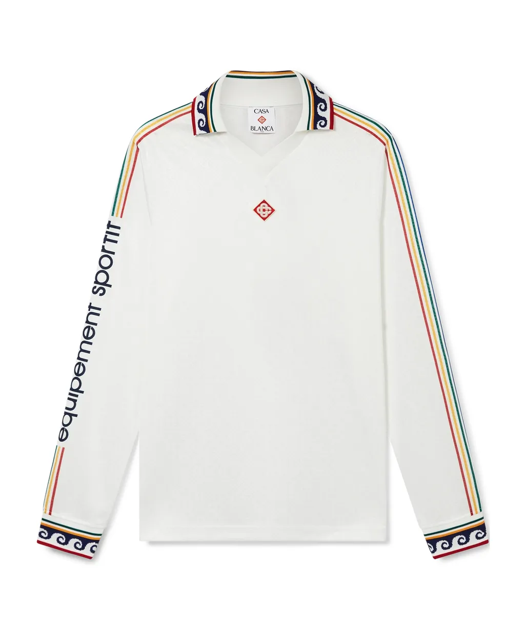 Casablanca Jacquard Monogram Football Shirt