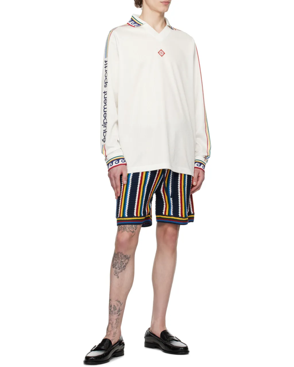 Casablanca Jacquard Monogram Football Shirt