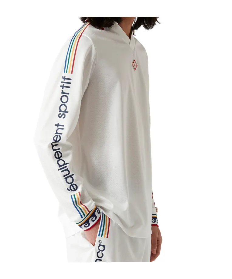 Casablanca Jacquard Monogram Football Shirt