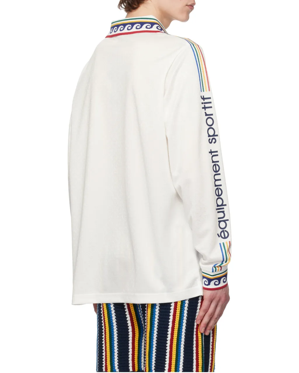 Casablanca Jacquard Monogram Football Shirt