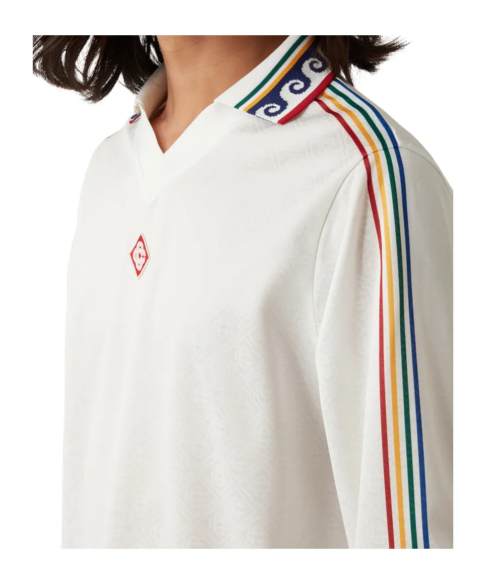 Casablanca Jacquard Monogram Football Shirt