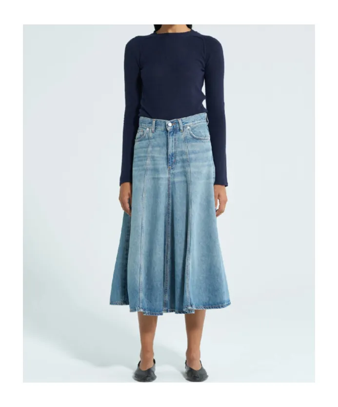 Haikure Tranquility Midi Skirt