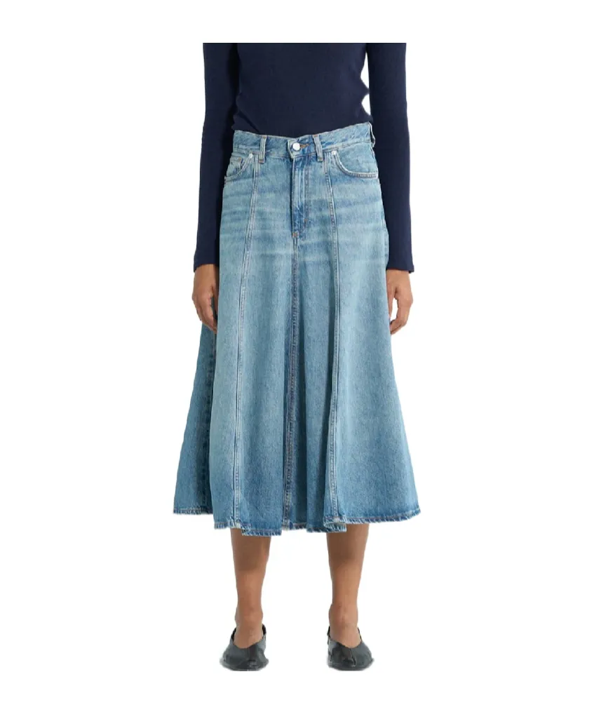 Haikure Tranquility Midi Skirt