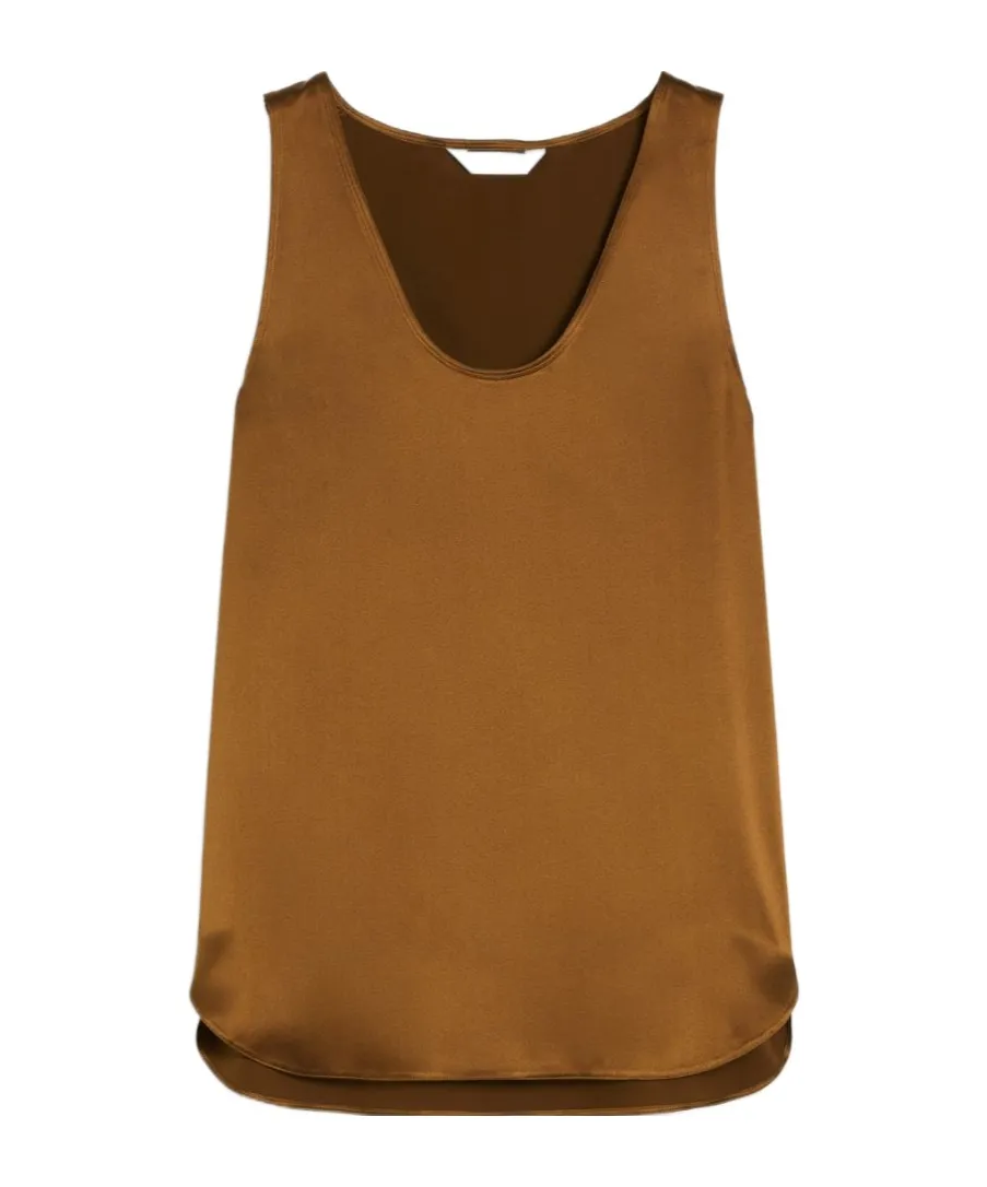 Max Mara Filly V-Neck Sleeveless Top