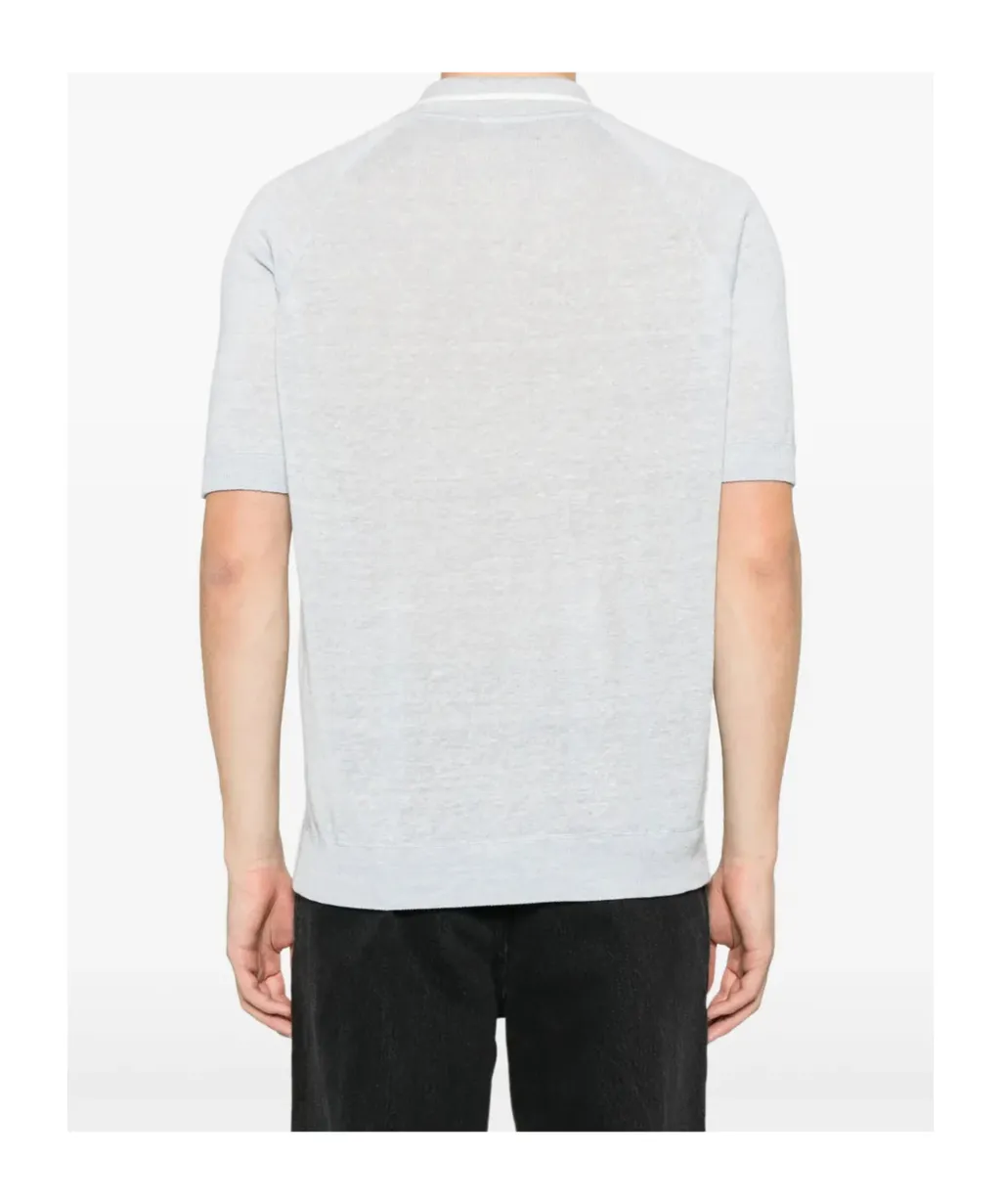 MÉLange-Effect Polo Shirt