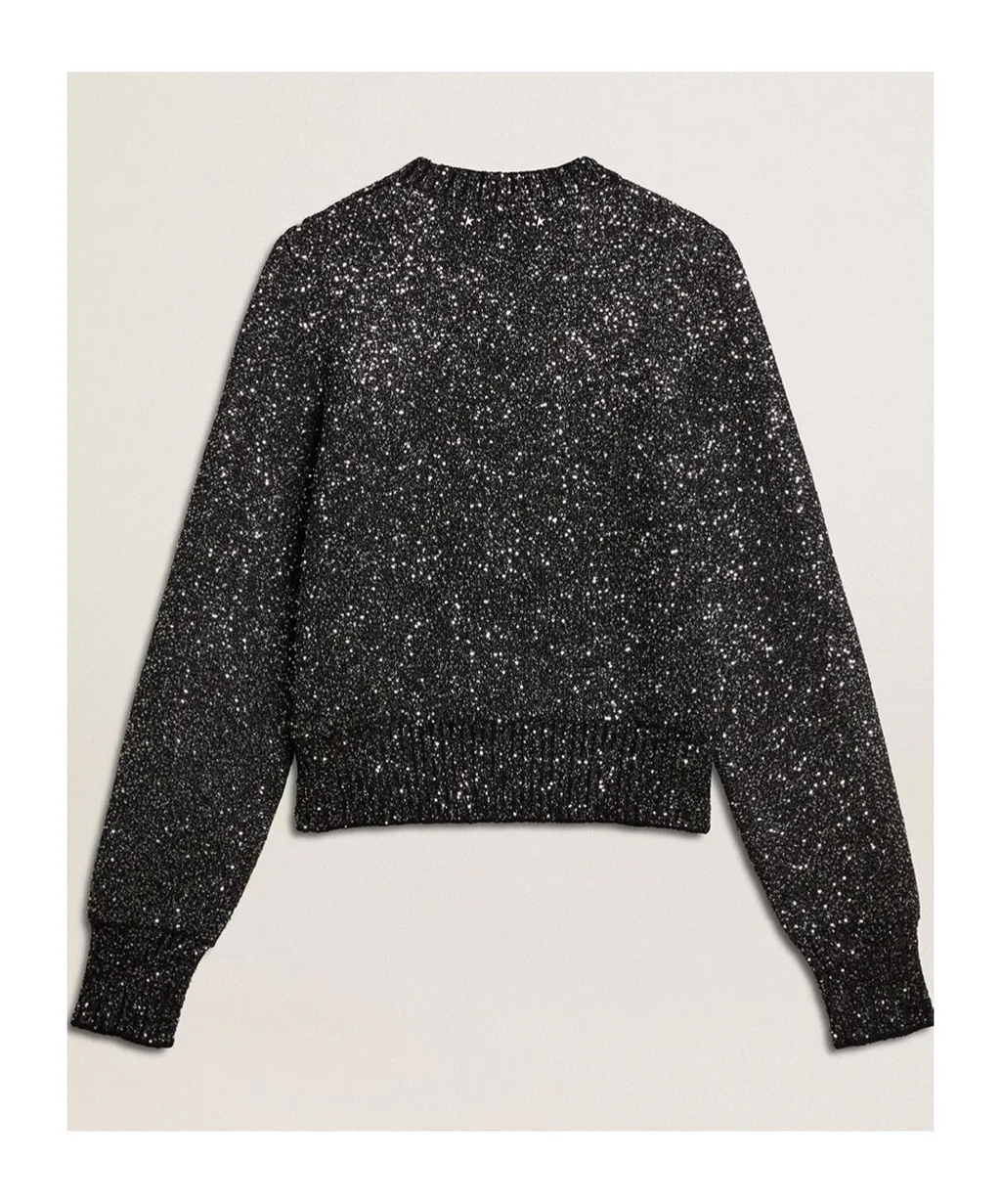 Golden Goose Deluxe Brand Sequin Embellished Crewneck Jumper