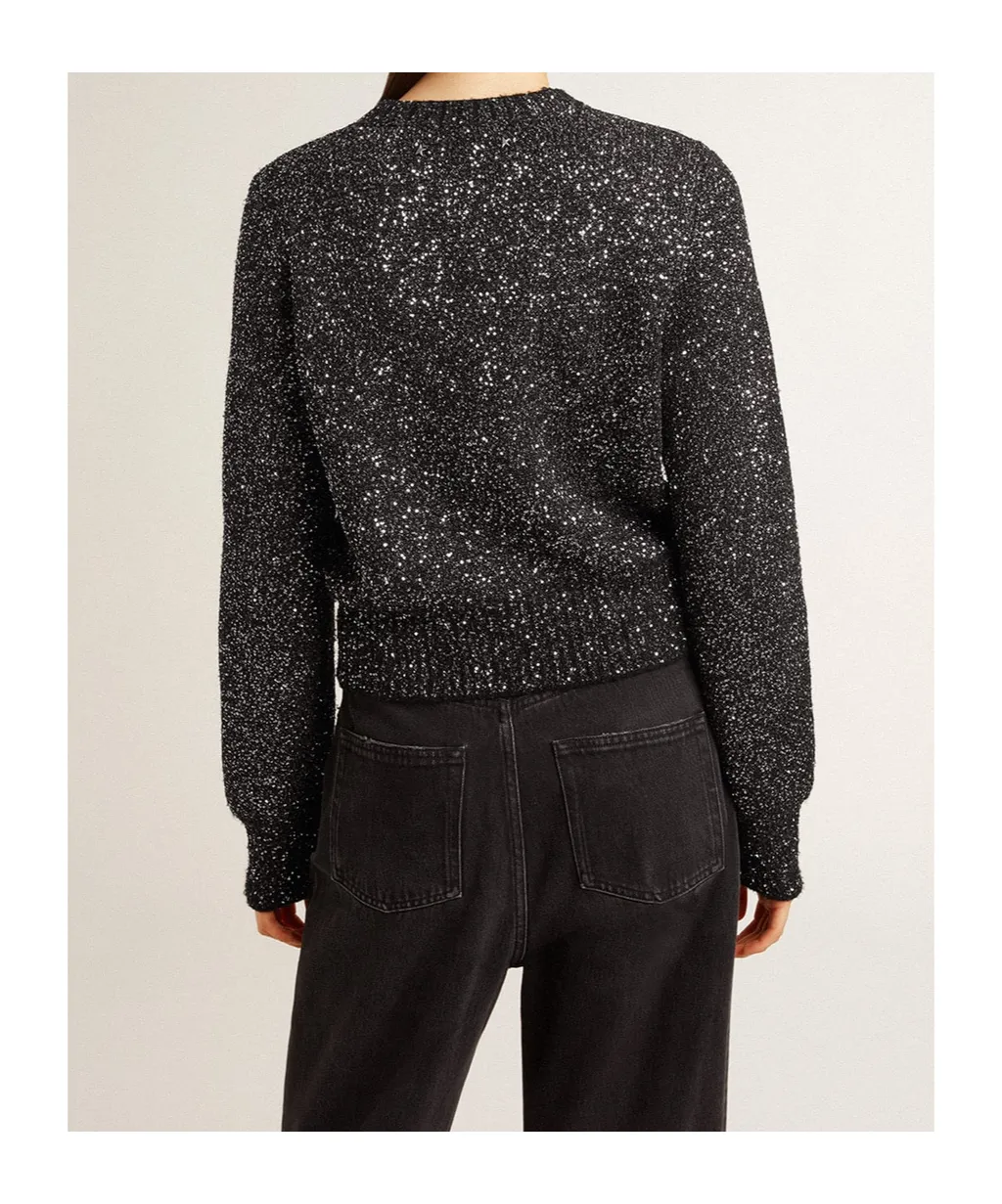 Golden Goose Deluxe Brand Sequin Embellished Crewneck Jumper