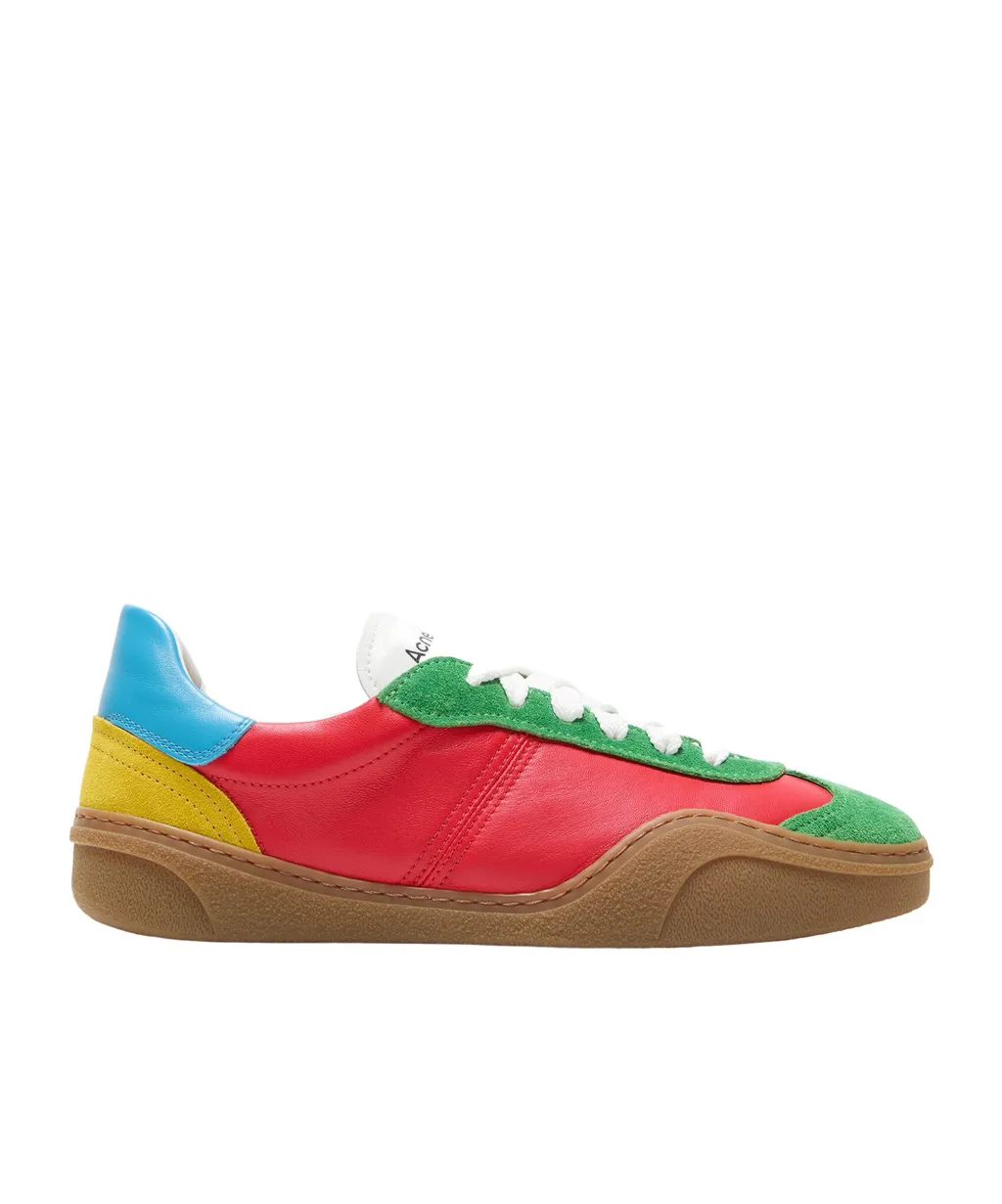 Acne Studios Round Toe Lace-Up Sneakers
