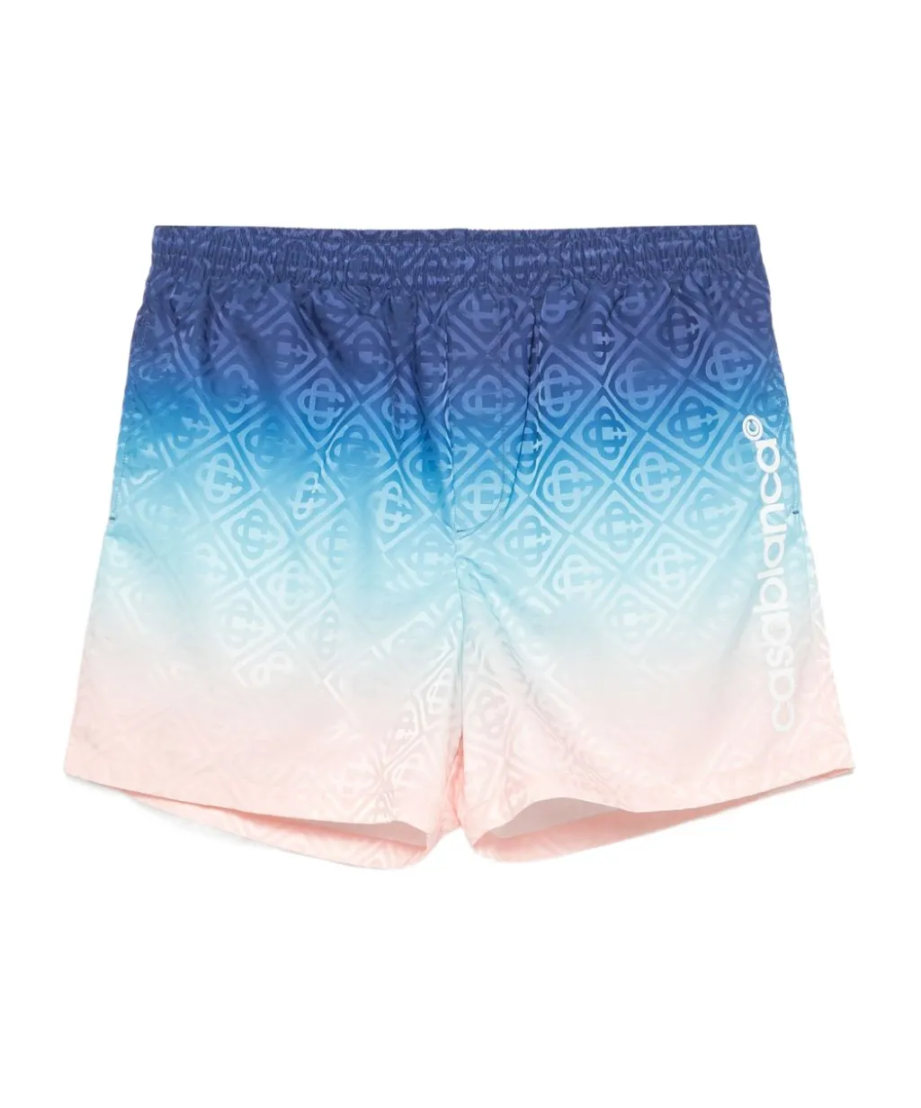 Casablanca Jacquard Gradient Swim Shorts