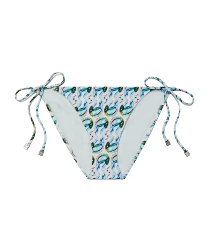 Tory Burch Printed String Bikini Bottom
