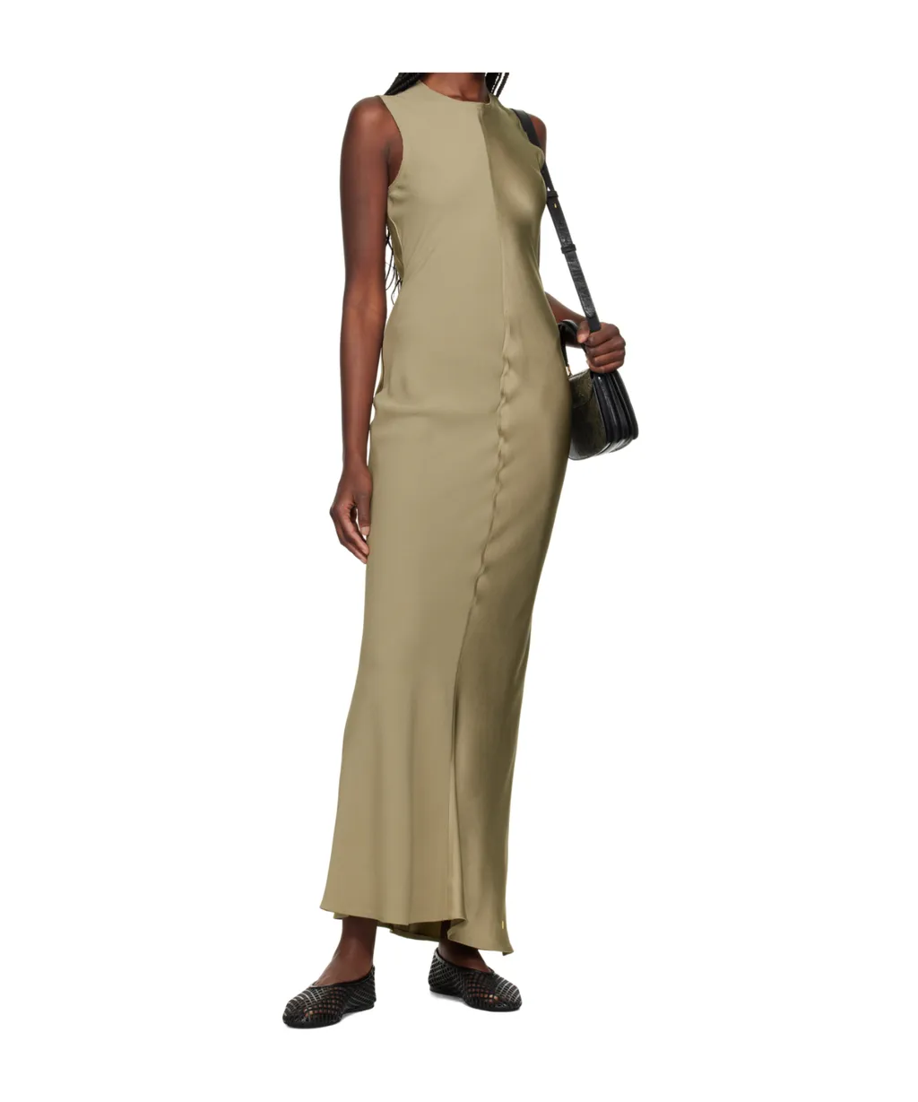 Ami Paris Long Straight Dress