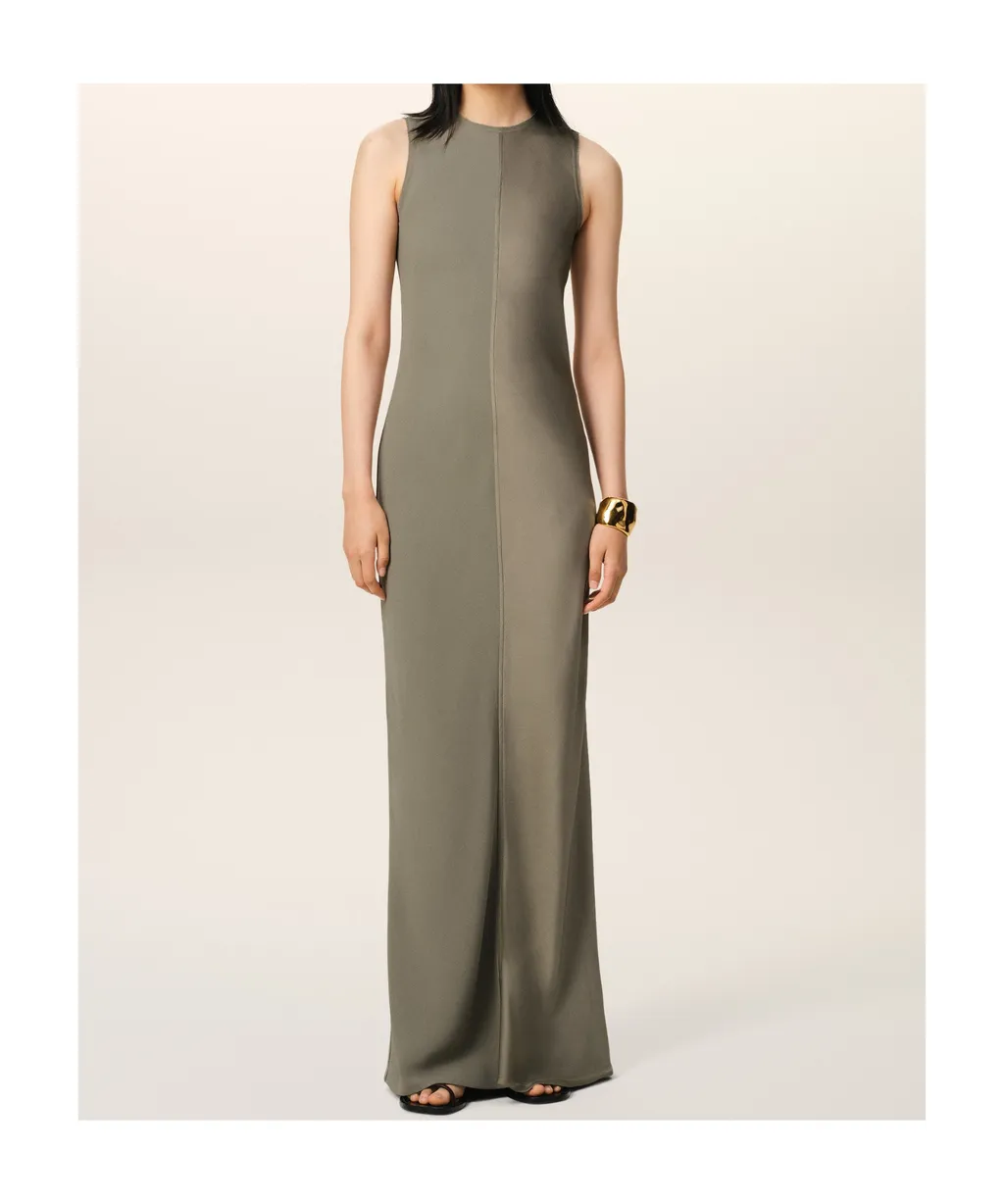 Ami Paris Long Straight Dress