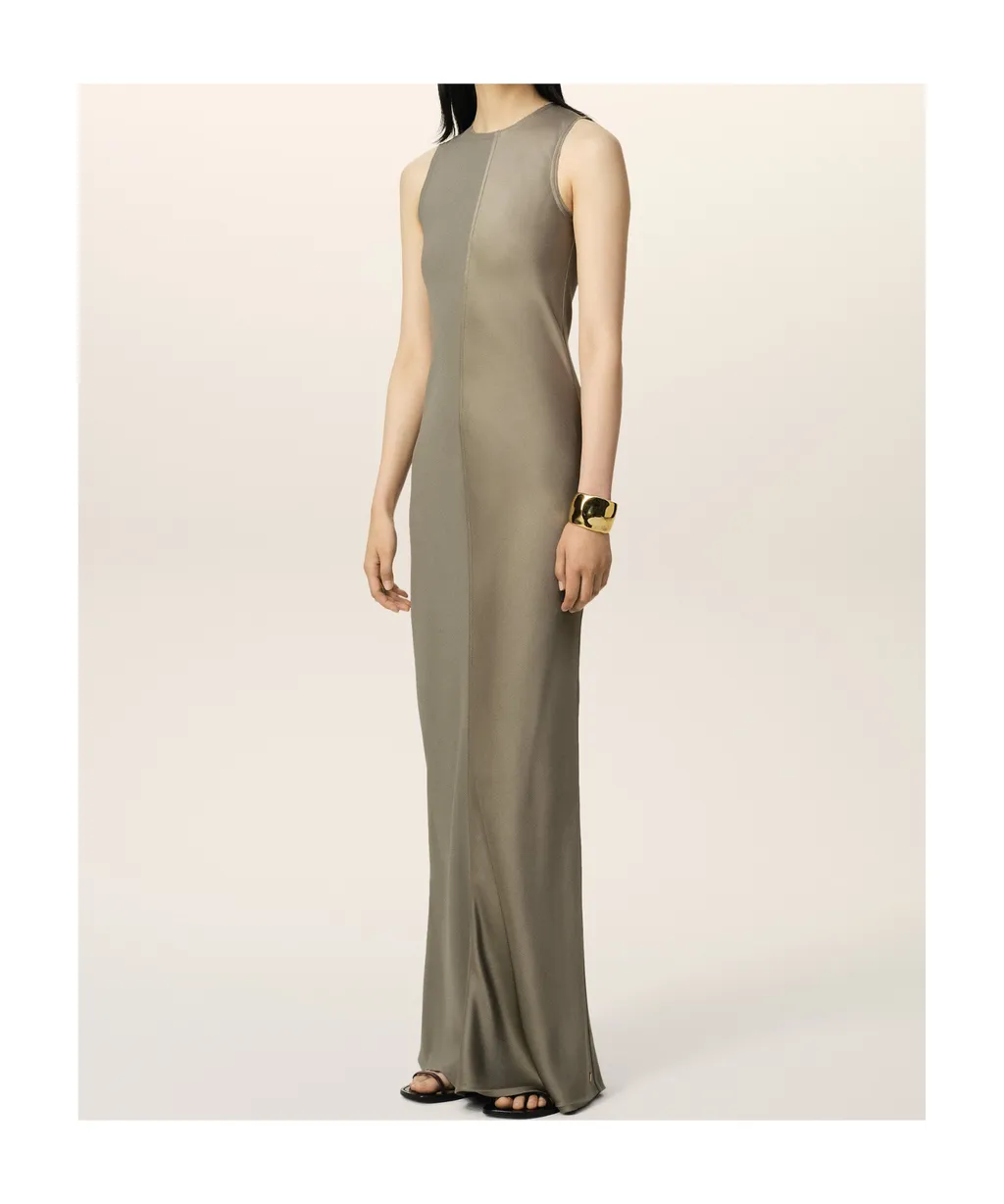 Ami Paris Long Straight Dress
