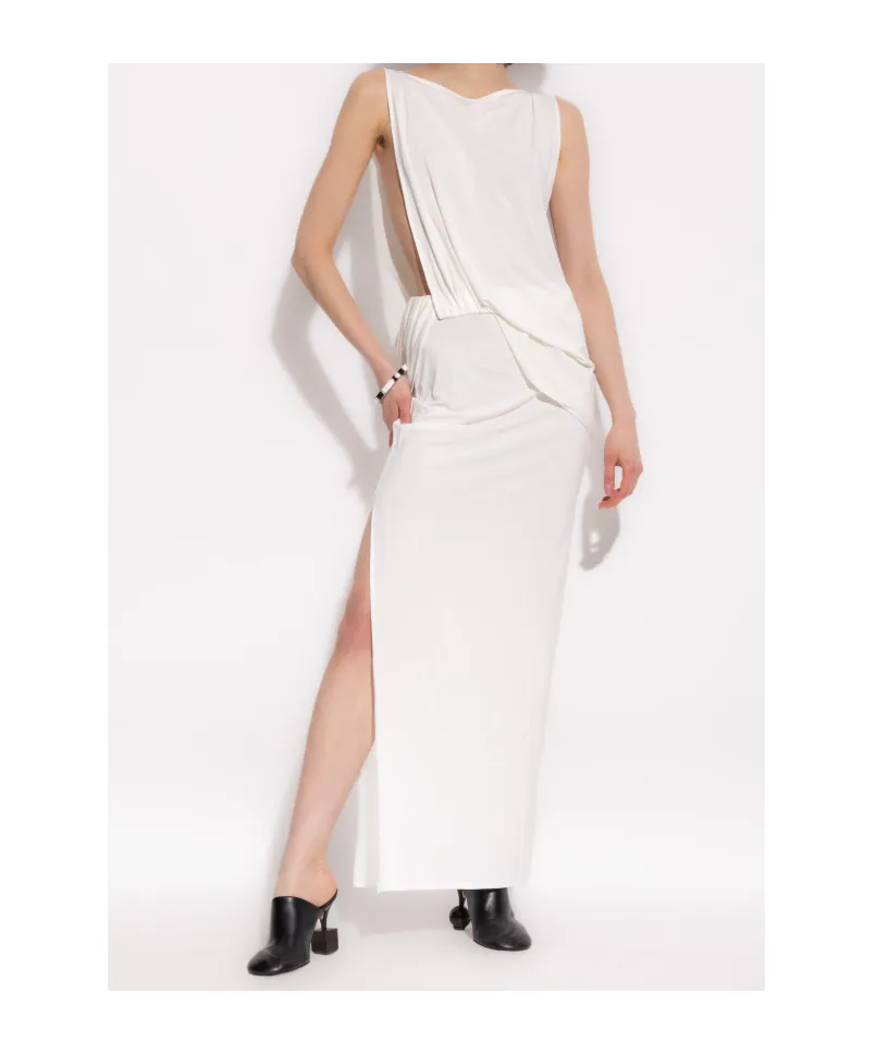 Jacquemus Twist Detailed Long Dress