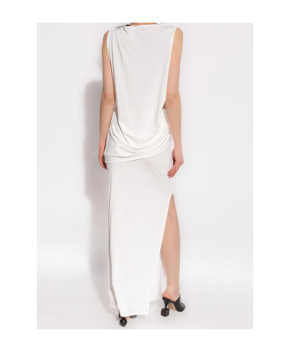 Jacquemus Twist Detailed Long Dress
