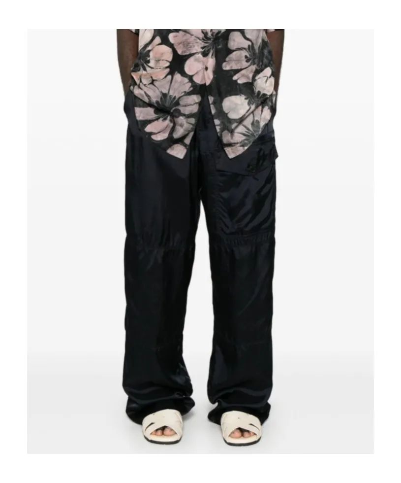 Dries Van Noten Pannoch Drawstring Trousers