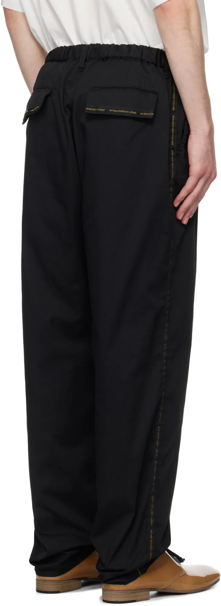 Logo Tape-Detail Trousers