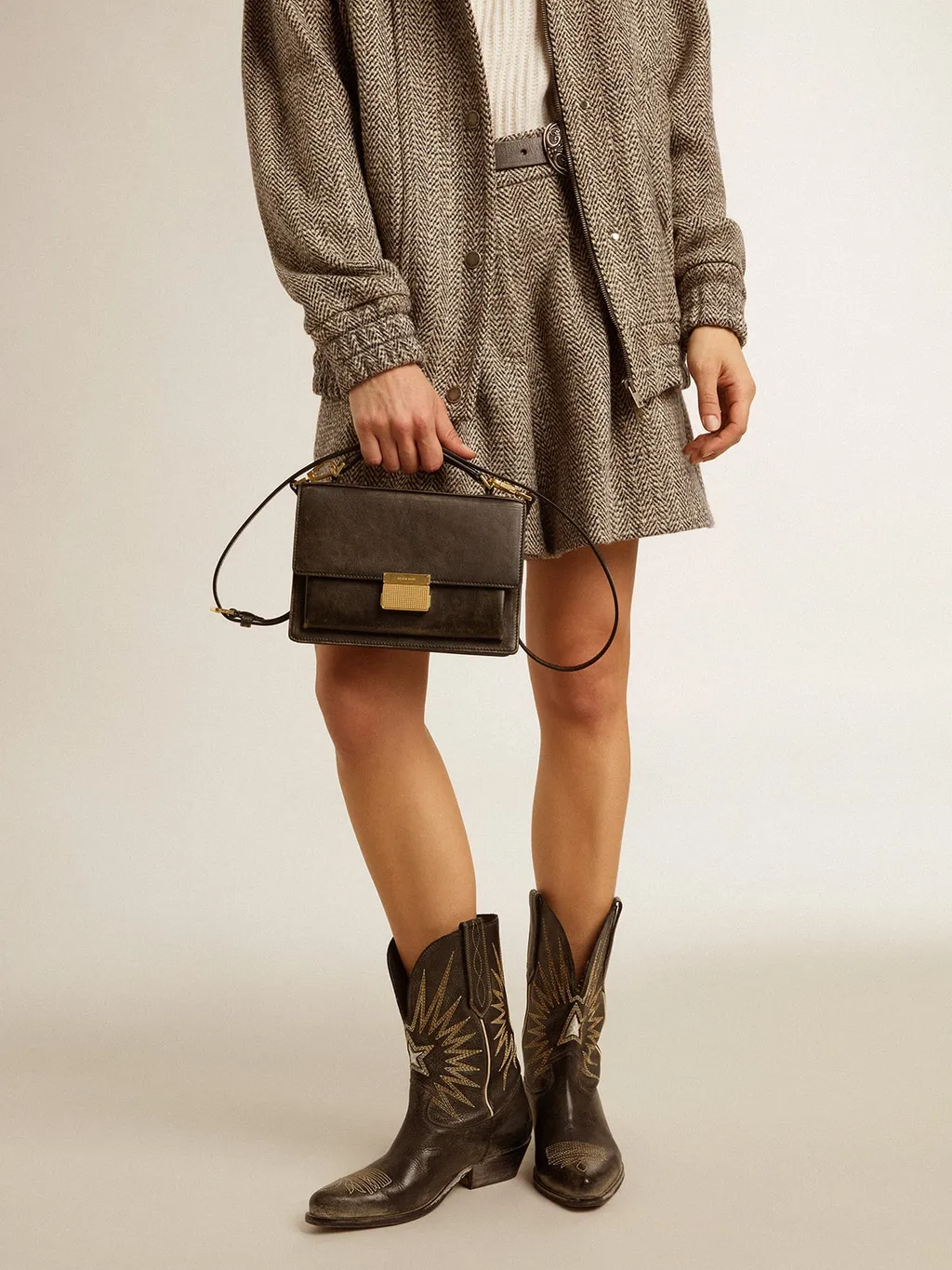 Golden Goose Deluxe Brand Venezia Top Handle Bag
