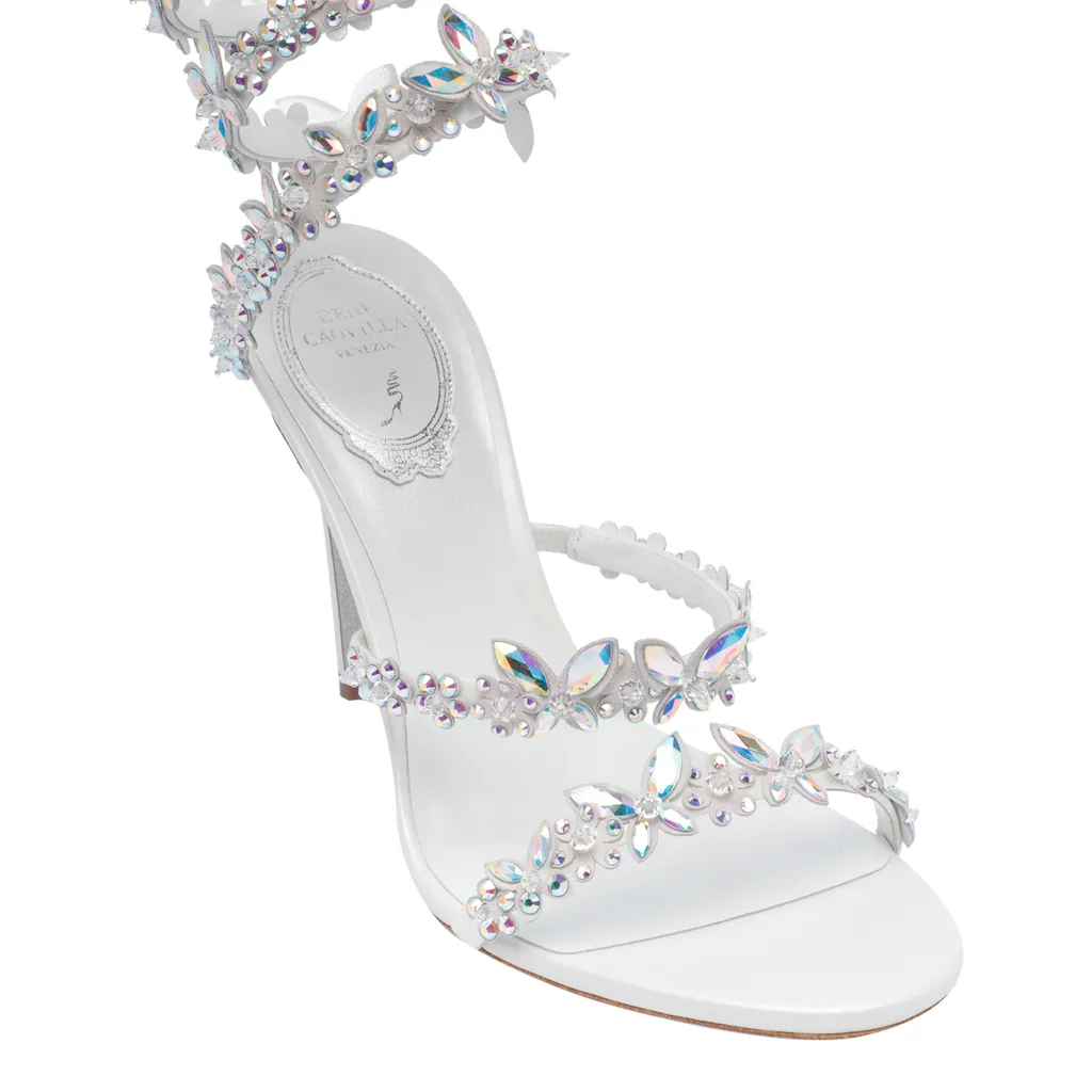 Rene Caovilla Embellished High-Heeled Sandals