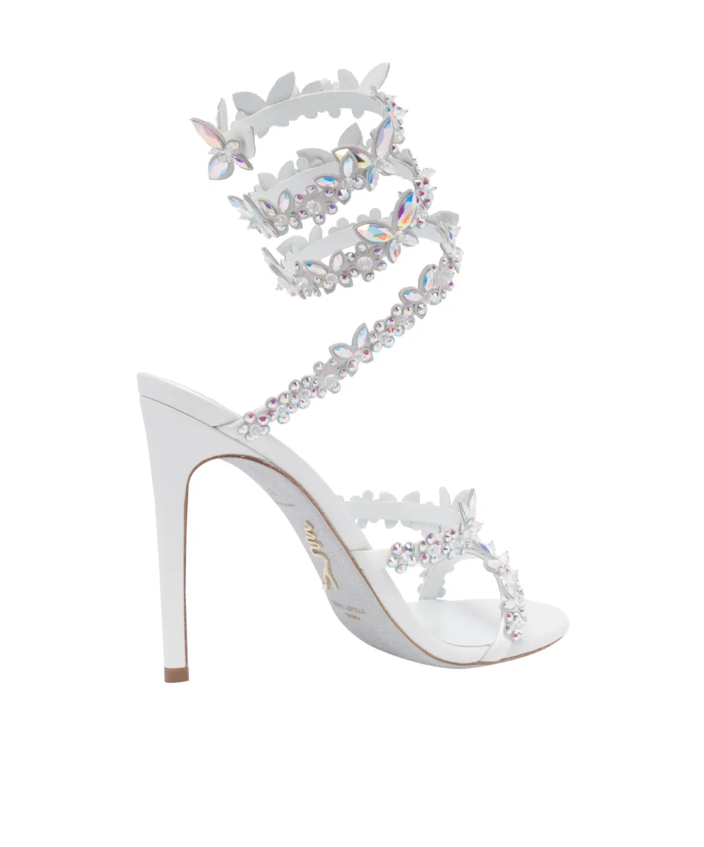 Rene Caovilla Embellished High-Heeled Sandals