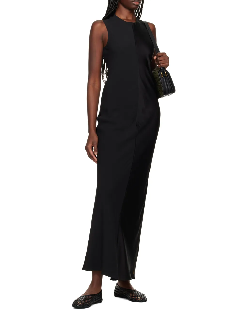 Ami Paris Long Straight Dress